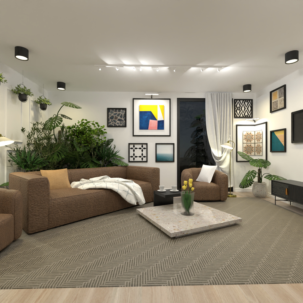 Spring Living Room #12154916 by Editors Choice