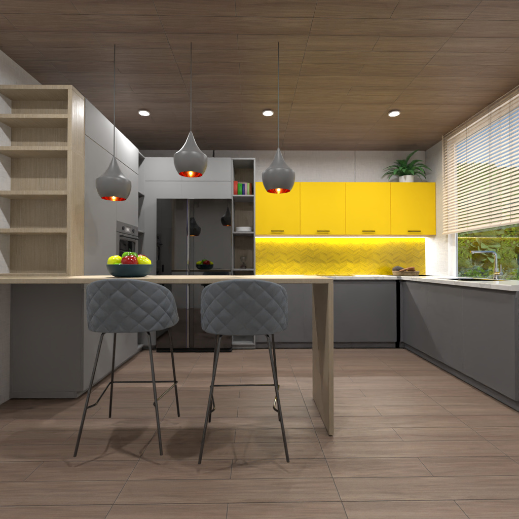 Sunny Kitchen #12523523 by Editors Choice