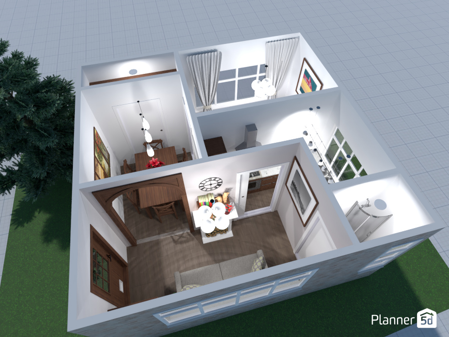 Una casa del vialetto. #6142988 by Camilla