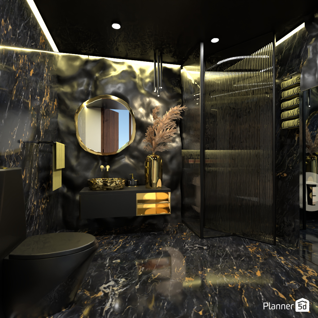 Banheiro Escuro #17649535 by Editors Choice