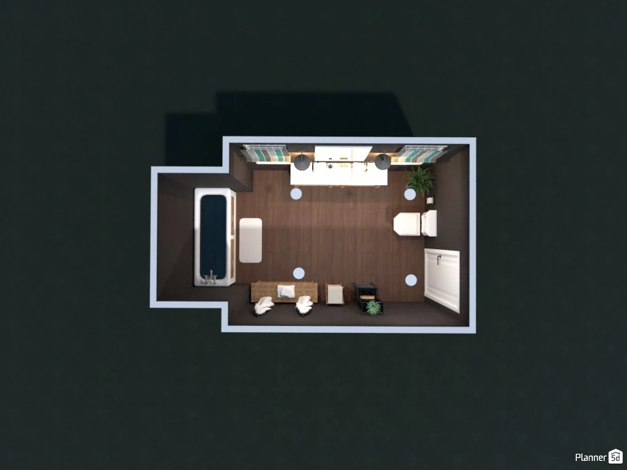 Country Style Bathroom #84399 by .