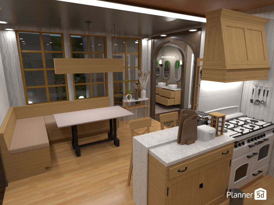 kitchen #13536607 by susan purwa