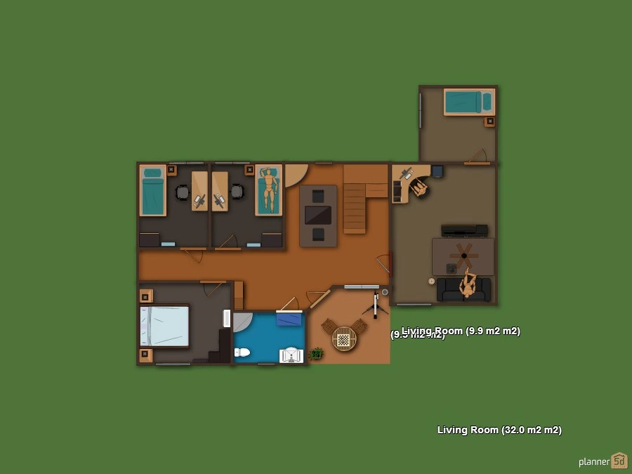 House Plan #2873216 by Aenzel Ray Flores