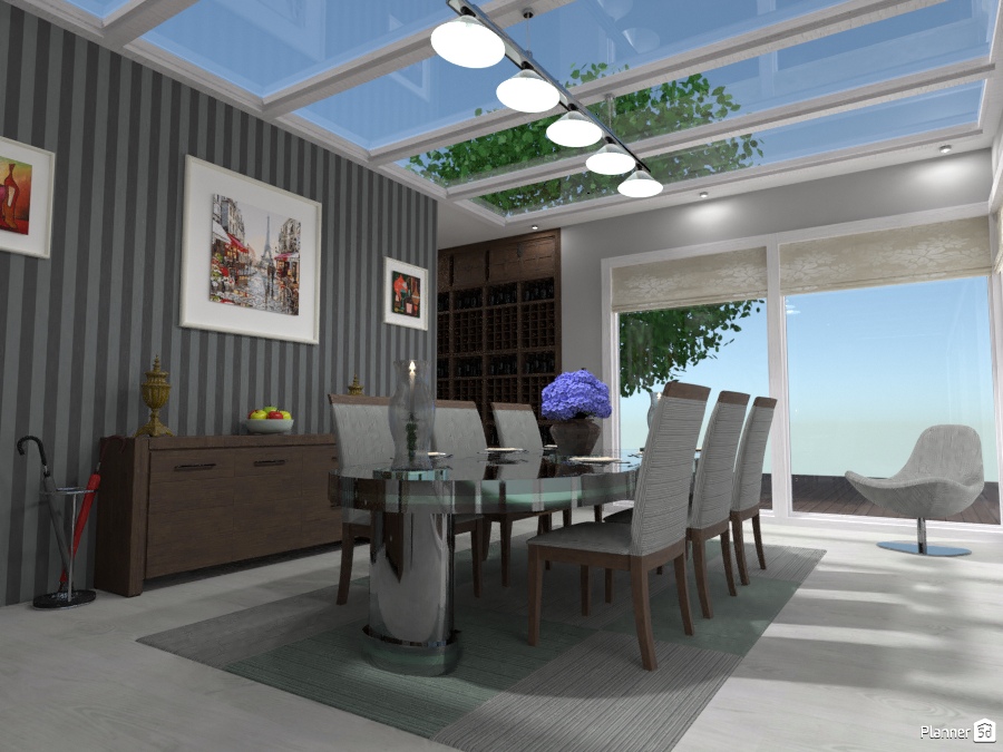 Dining Area with Wine Corner 1939757 by - image