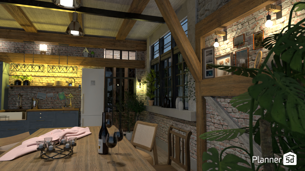 Loft Kitchen #12403491 by Astrid from Germany