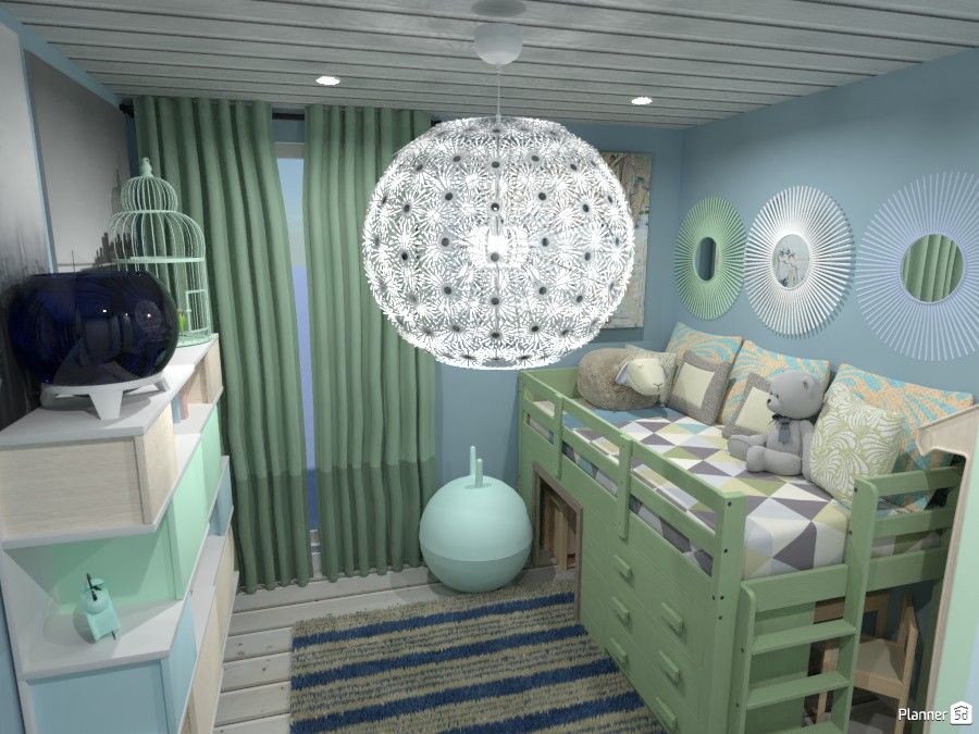Coastal bedroom #4228190 by Mia