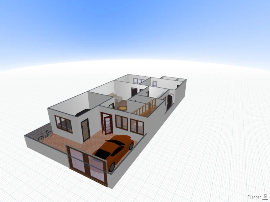 Floor Plan 30.5 feet X 64 feet #3007904 by Yasir Imran