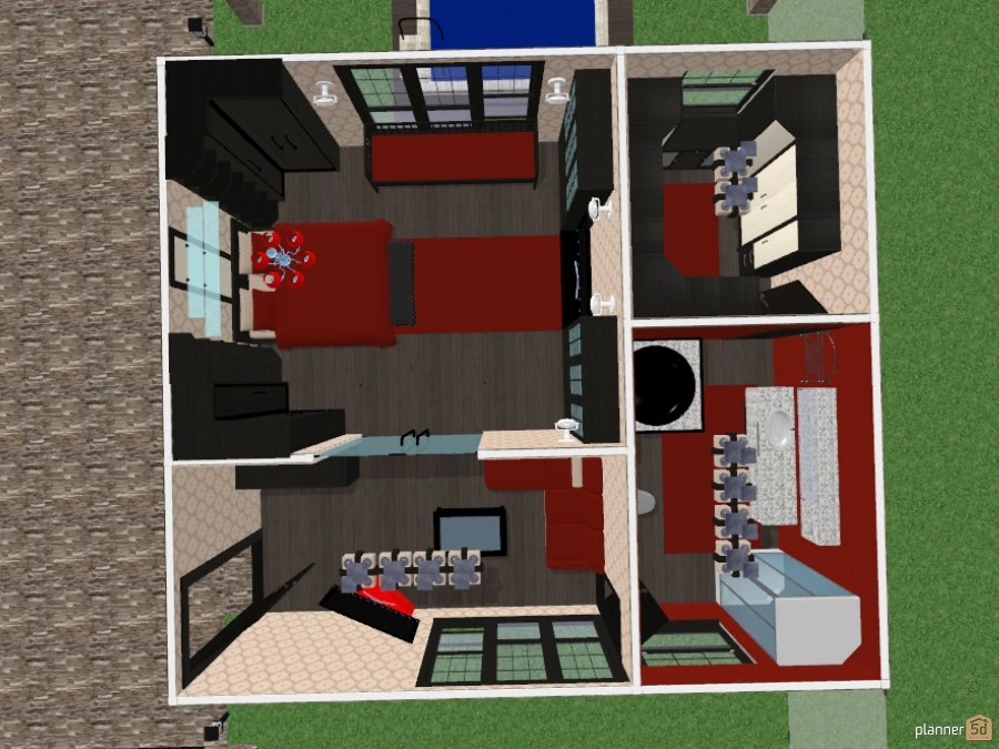 maison à deux étage avec dépendance #47252 by leanisse bossut