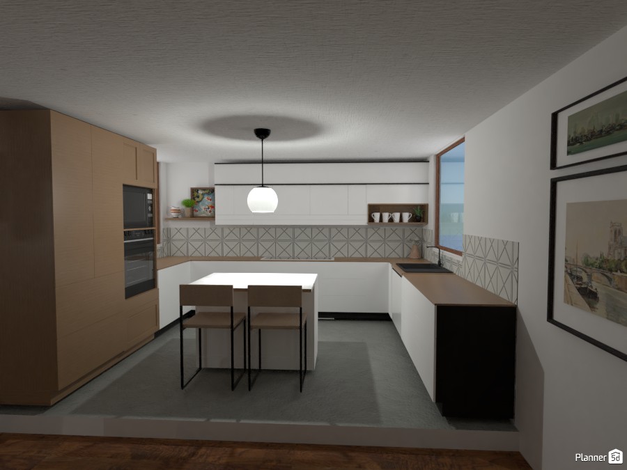Elevated Scandinavian Kitchen #3355779 by Isabel