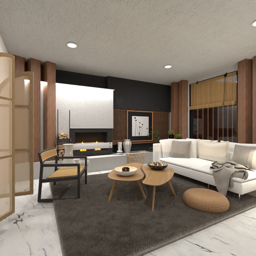 Japandi Living Room #11818312 by Editors Choice