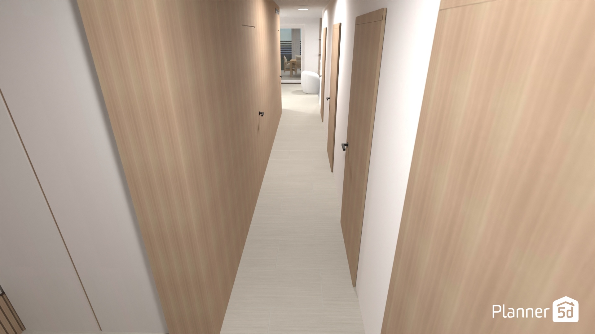 Wooden Hallway #26382484 by Vid Ložak