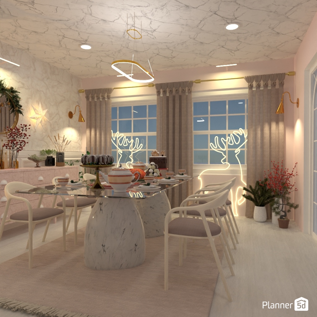 DB: Thanksgiving Day - room shell copy #23500794 by Editors Choice