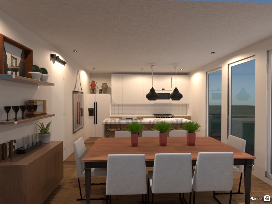 Kitchen/Dining #3061976 by Isabel