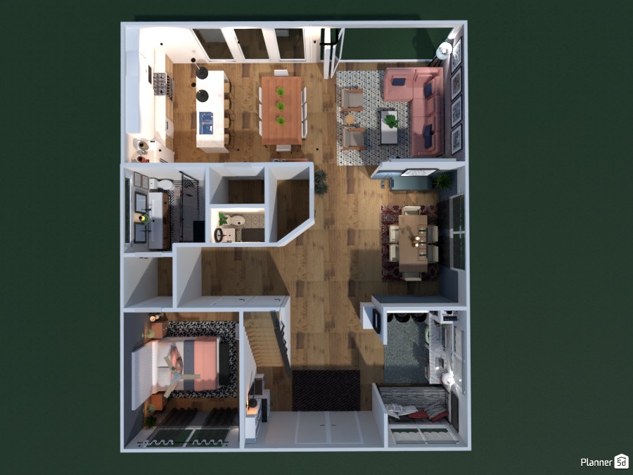 My Dream Home Free Online Design 3d Floor Plans By Planner 5d
