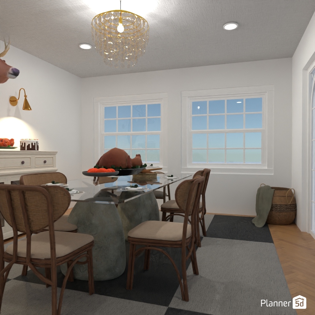 DB: Thanksgiving Day - room shell copy #23410819 by Editors Choice