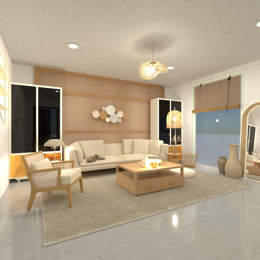 Japandi Living Room #11836920 by Editors Choice