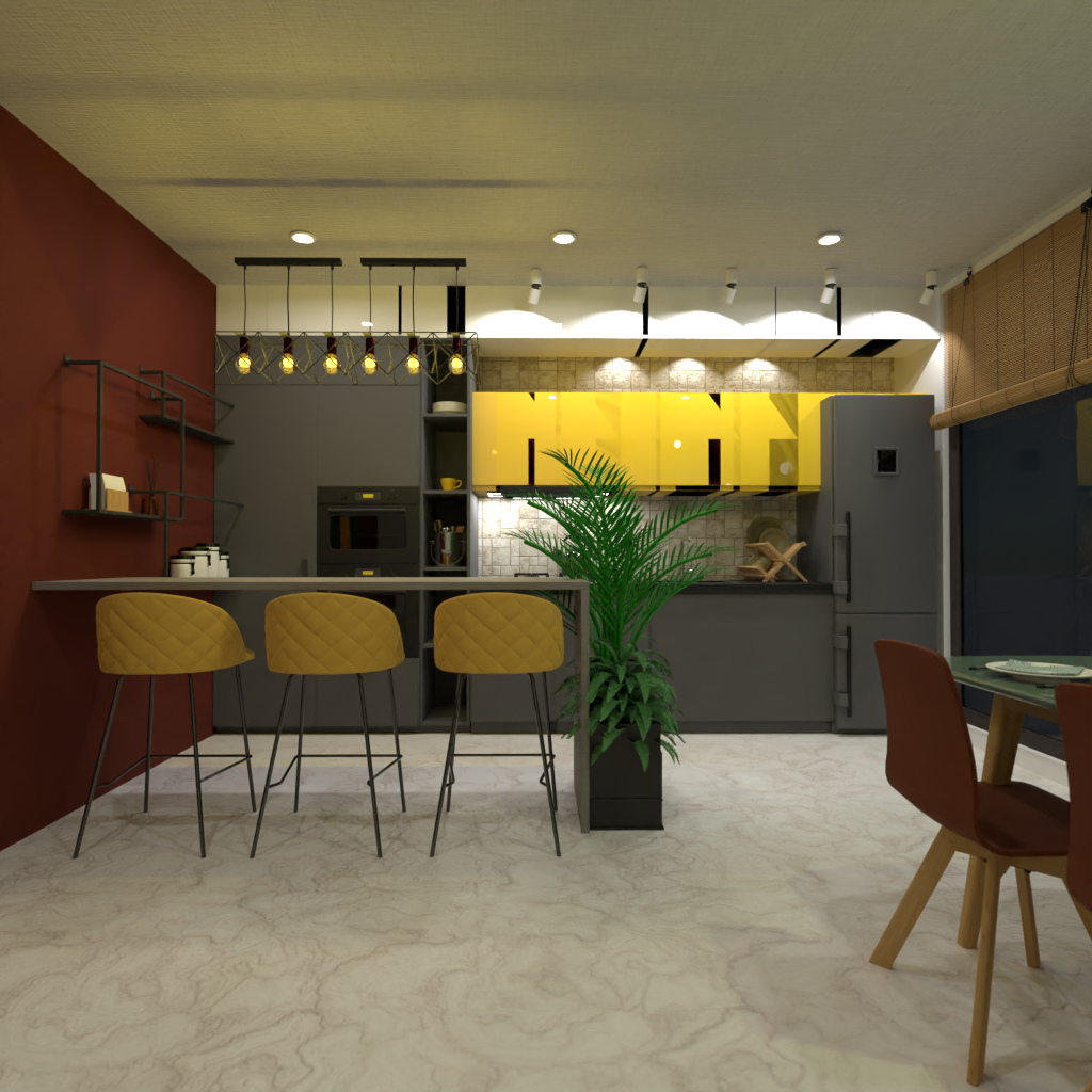 Sunny Kitchen #12540979 by Editors Choice