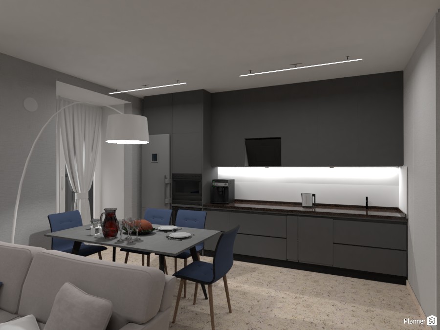 дизайн кухня студия #3019607 by Татьяна Максимова