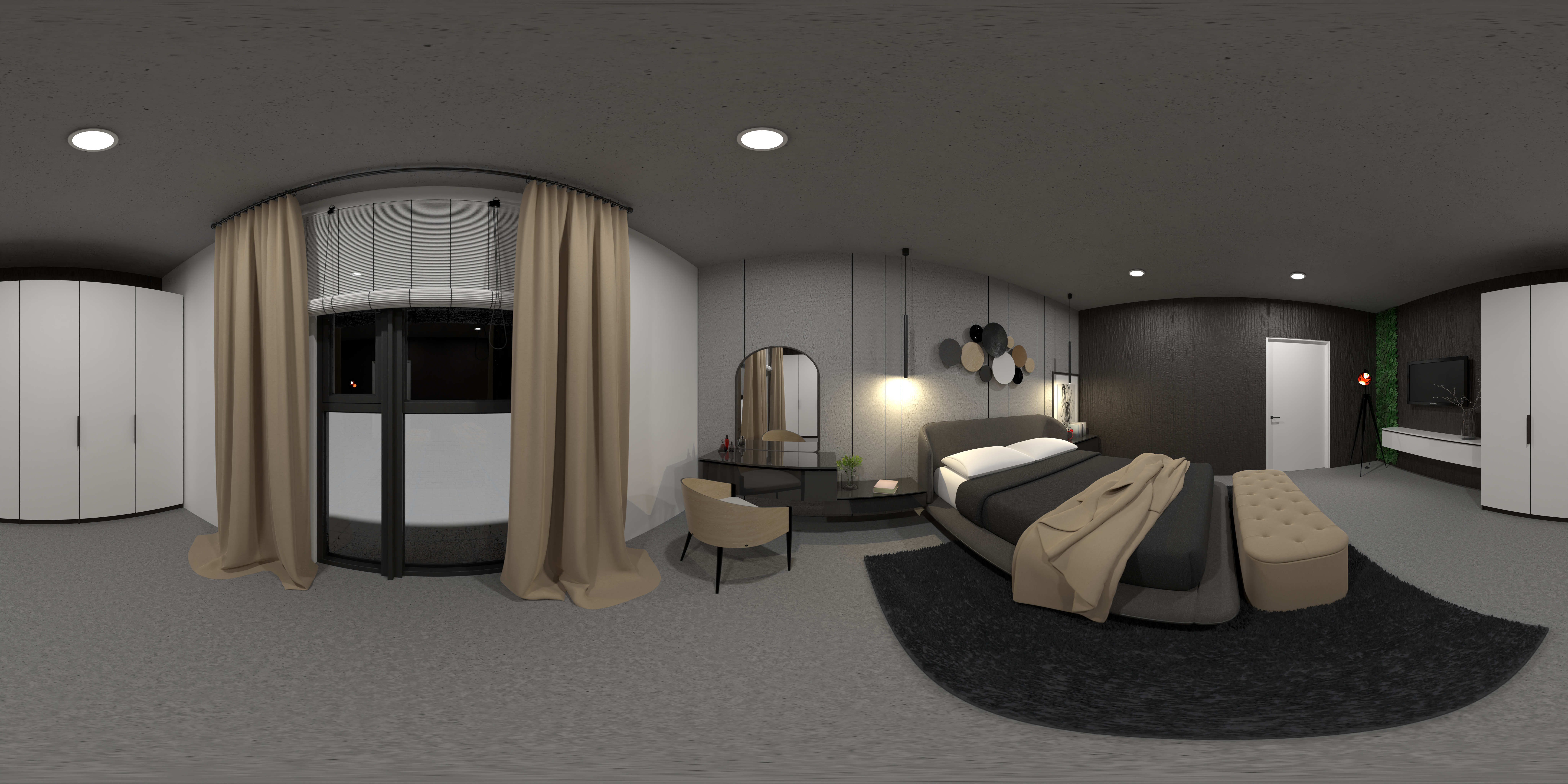 Modern urban Bedroom #11836520 by Evelinaa