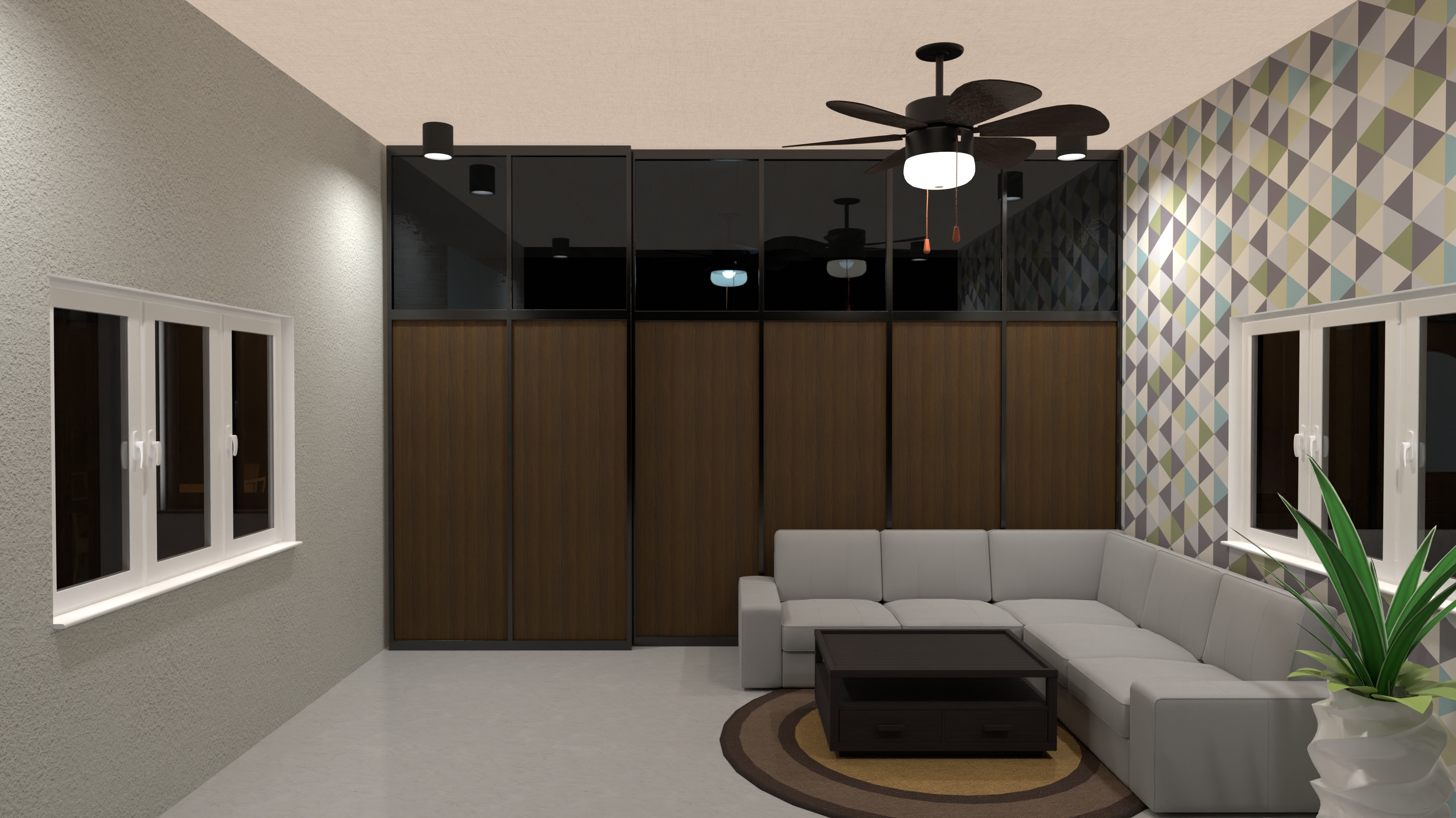 foyer and living #24015708 by siddharth sharma