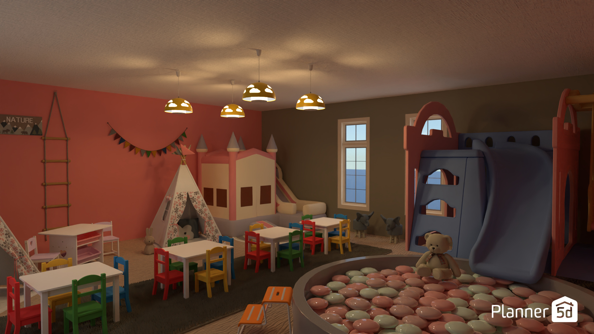 kidsroom #15047651 by meaw