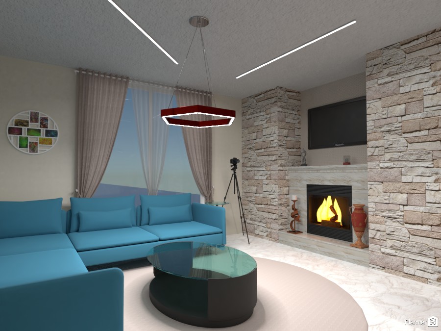 Гостиная --столовая #4442800 by Olga