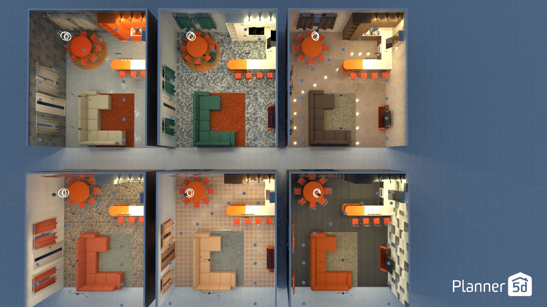 cocina-comedor-salón #23762383 by Yolanda Infante Garrido