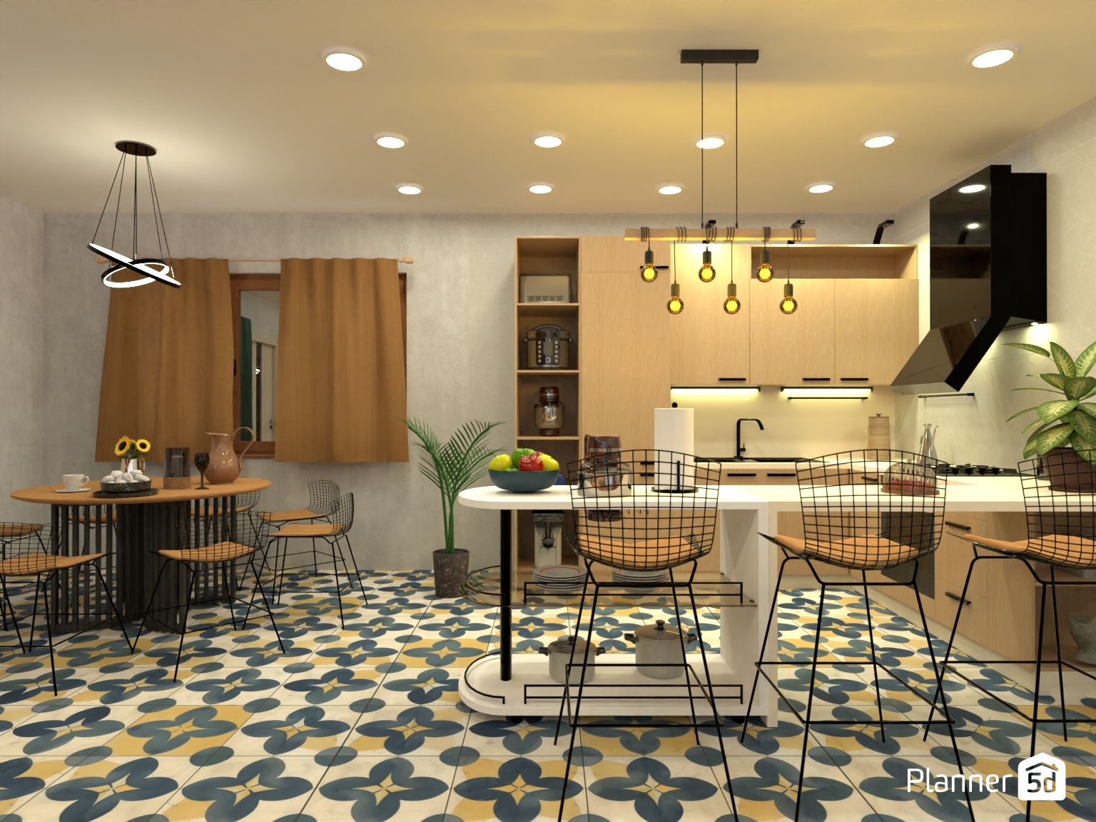 cocina contemporánea con acento mediterráneo #30821516 by Yolanda Infante Garrido