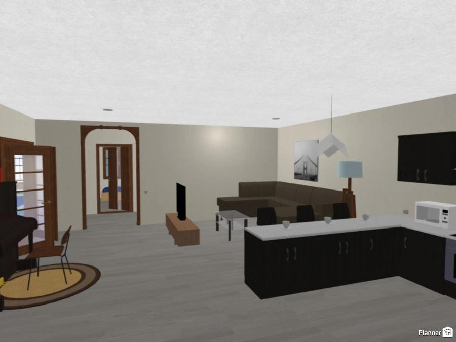 Casa de una planta #3020256 by