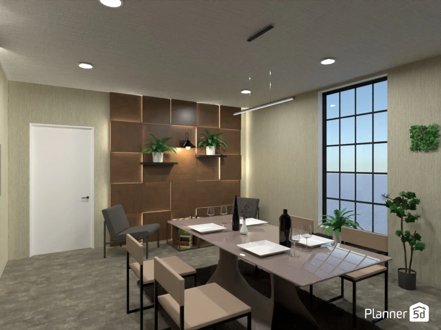 Industrial Dining Room : Design battle contest #121943 by Gabes