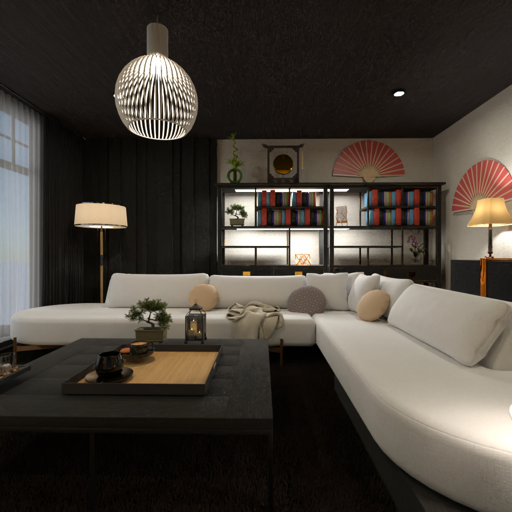 Japanese-style Living Room #15353031 by Editors Choice