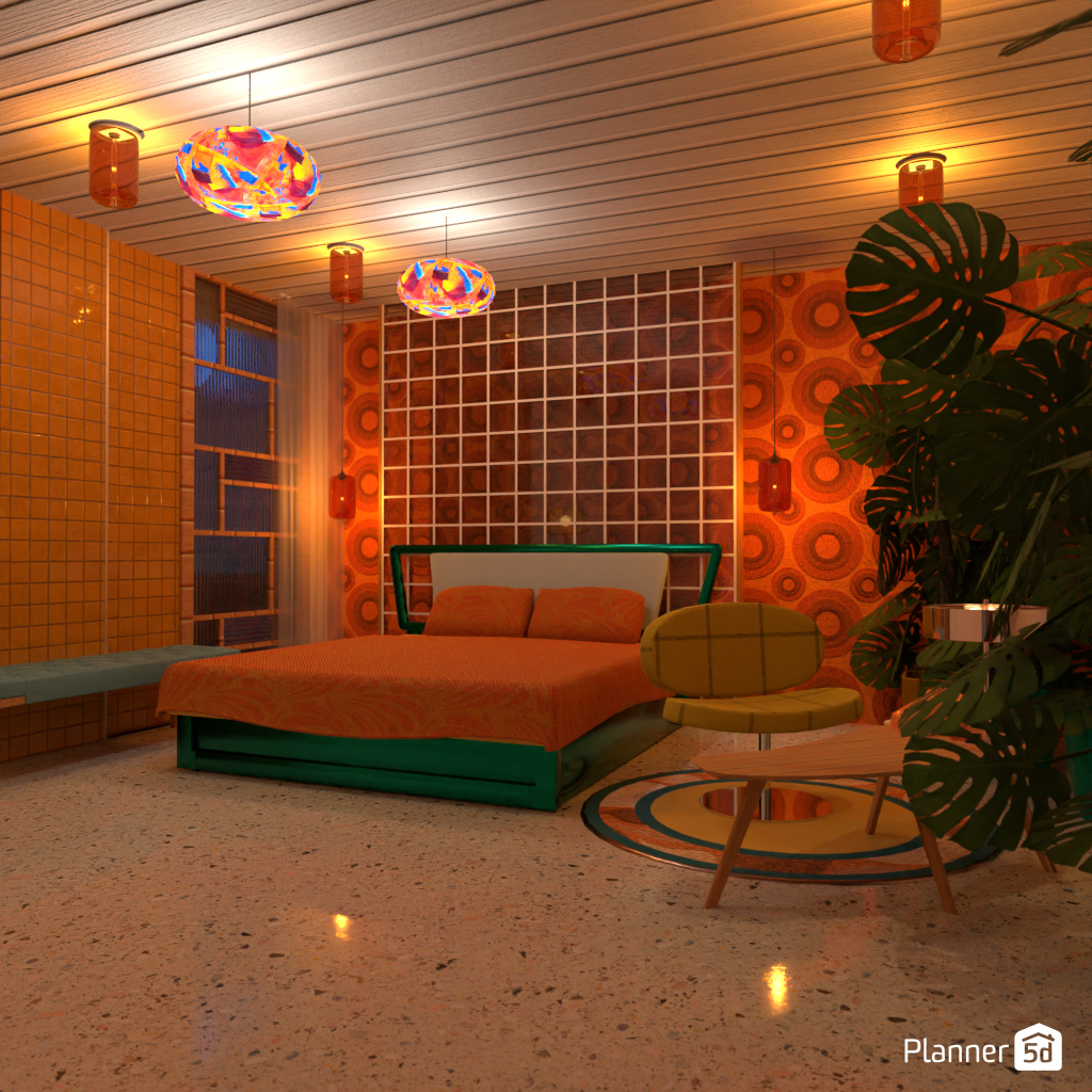 DB: Retro - empty room copy #17878187 by Editors Choice