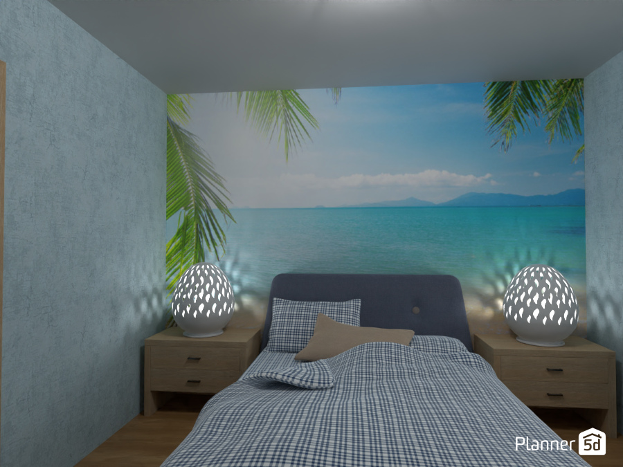 Tropical bedroom #8544925 by Rita