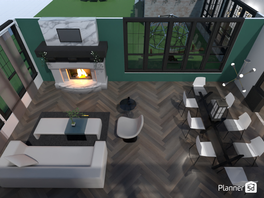 Living Room + Dining Room #7473850 by User 38136240