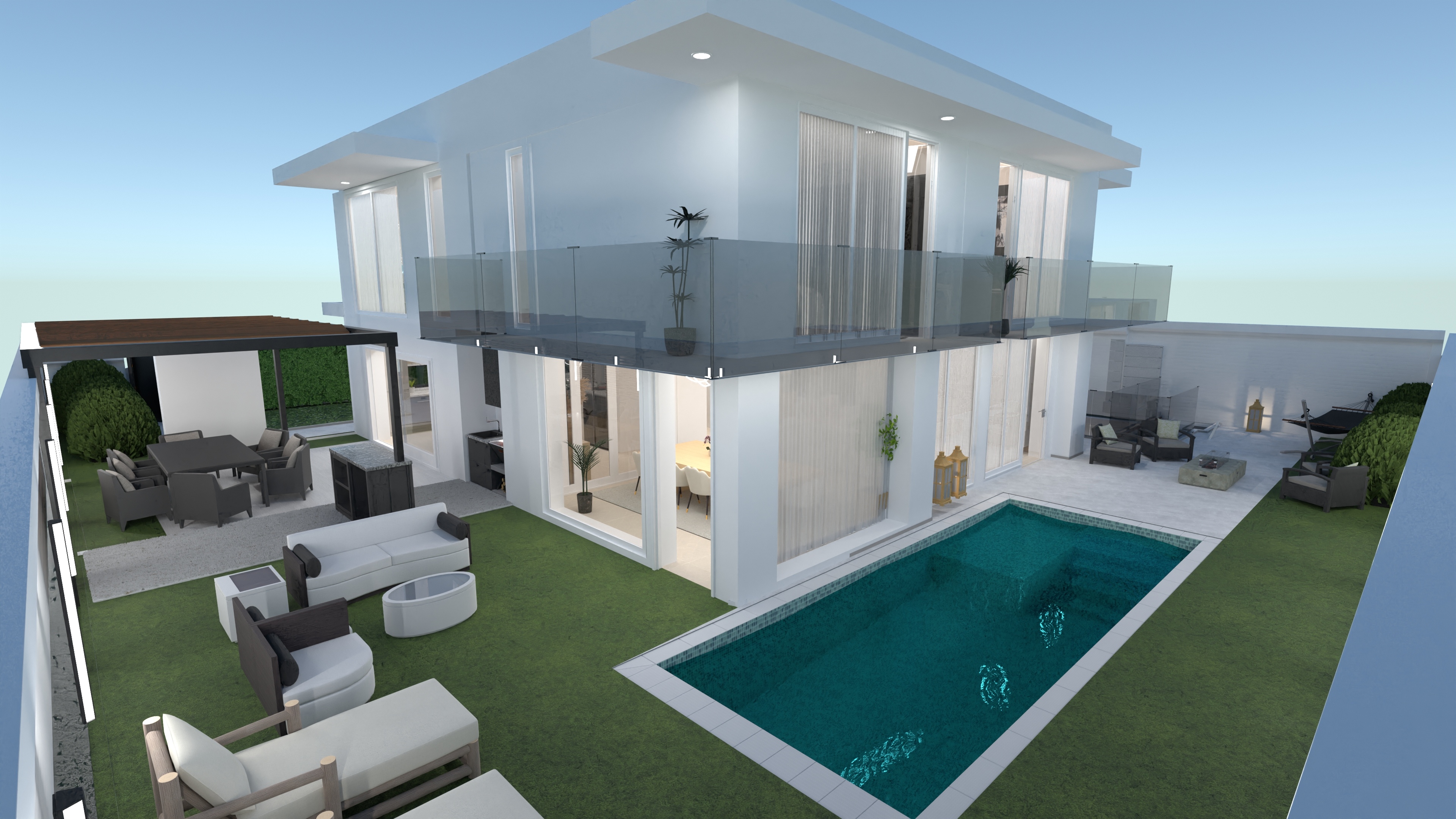 moradia moderna #32874296 by Mónica