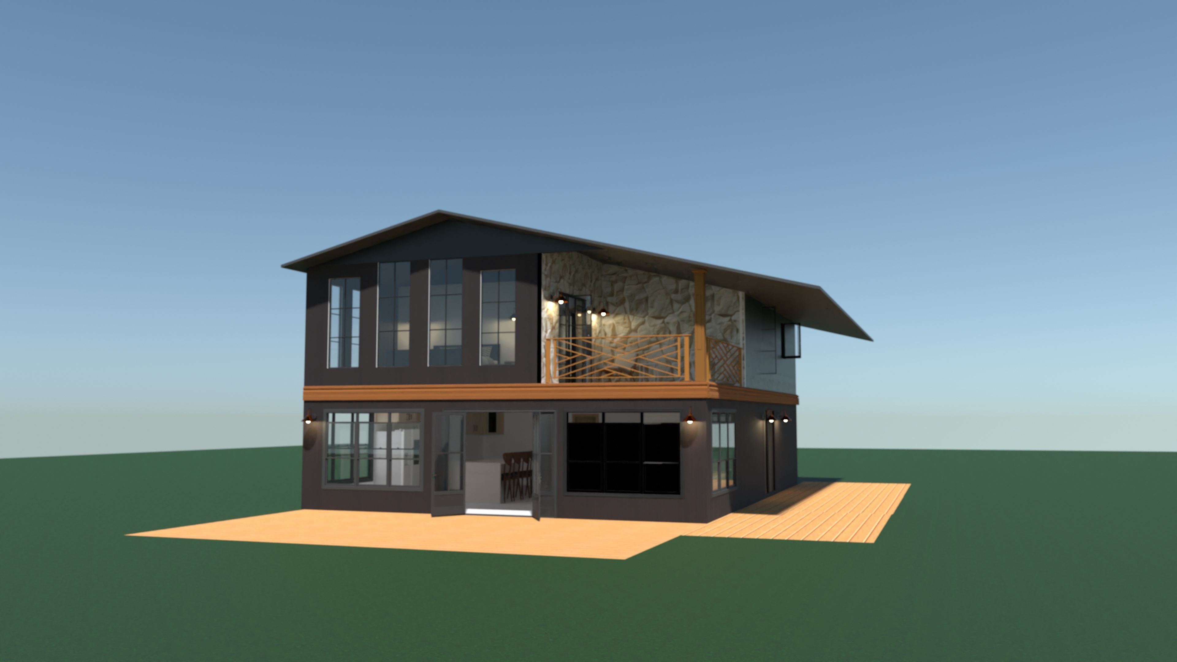 lake cabin draft 2 #25067640 by Kristina Stoskopf