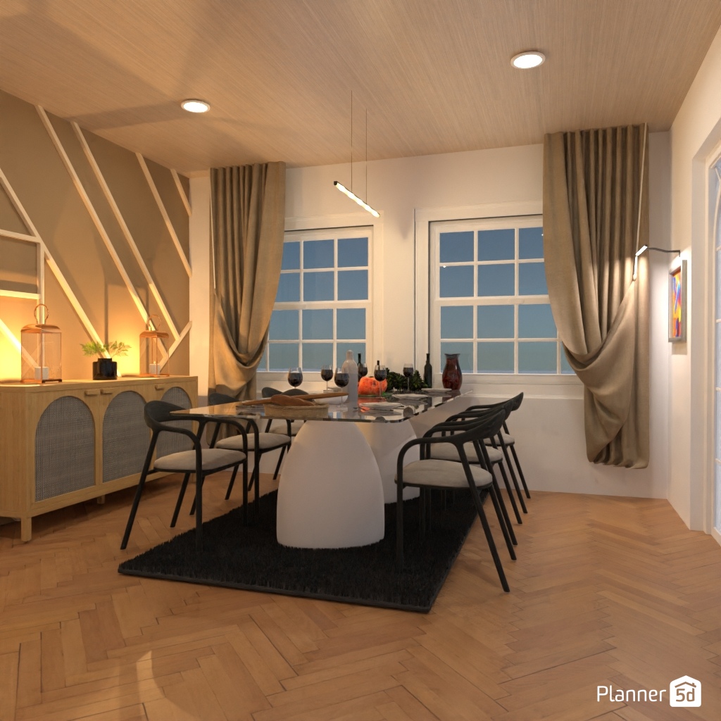 DB: Thanksgiving Day - room shell copy #23443159 by Editors Choice