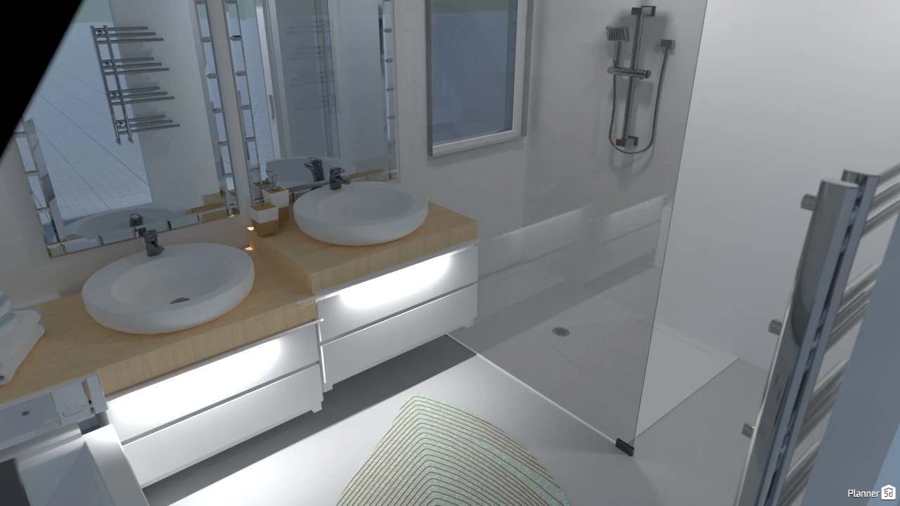 Sloped Bathroom #3010236 by rham