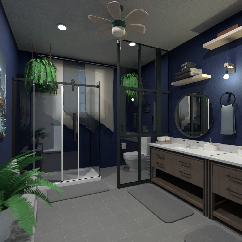 Nautical bathroom #12307897 by Editors Choice