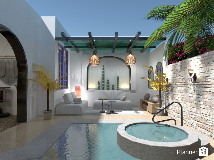 swimming pool full of love #13198575 by Merry