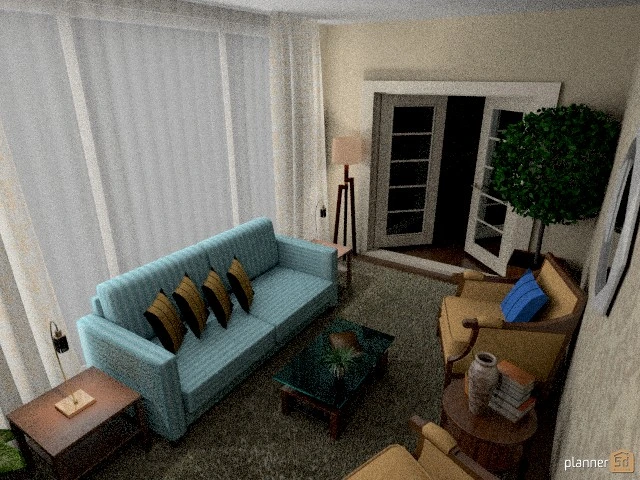 Sala com lareira #53775 by Leonardo Venturi