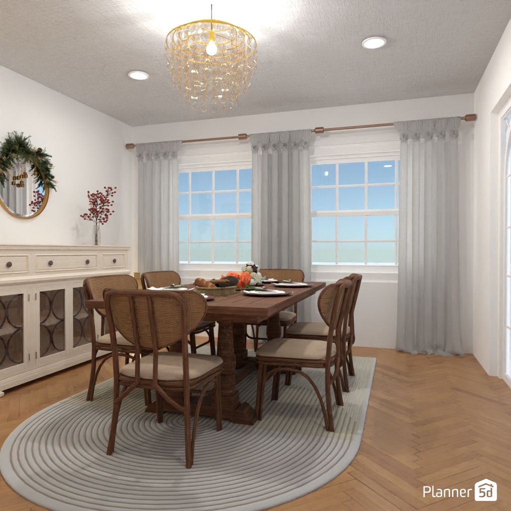 DB: Thanksgiving Day - room shell copy #23432847 by Editors Choice