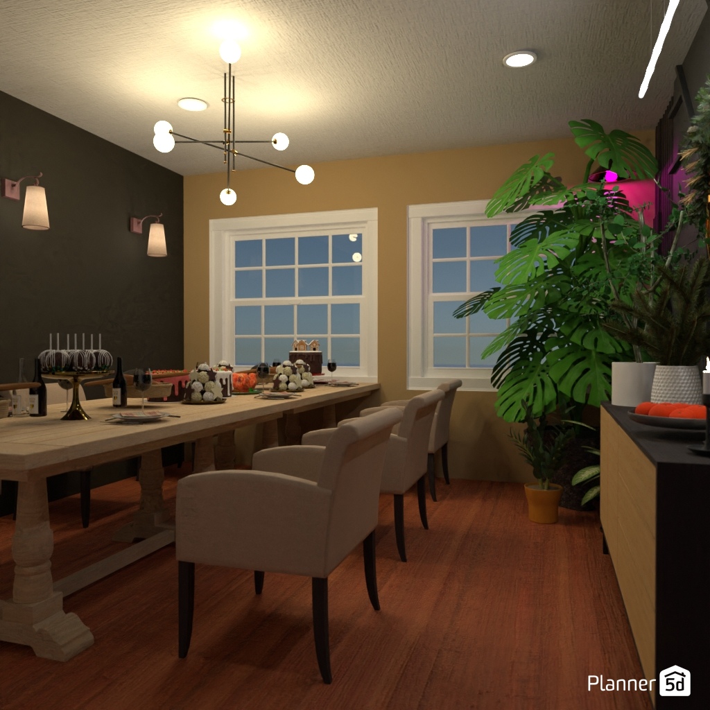 DB: Thanksgiving Day - room shell copy #23475339 by Editors Choice