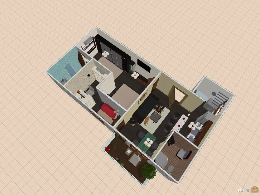 Apartamento pequeno #2867048 by Joyce Albiaes