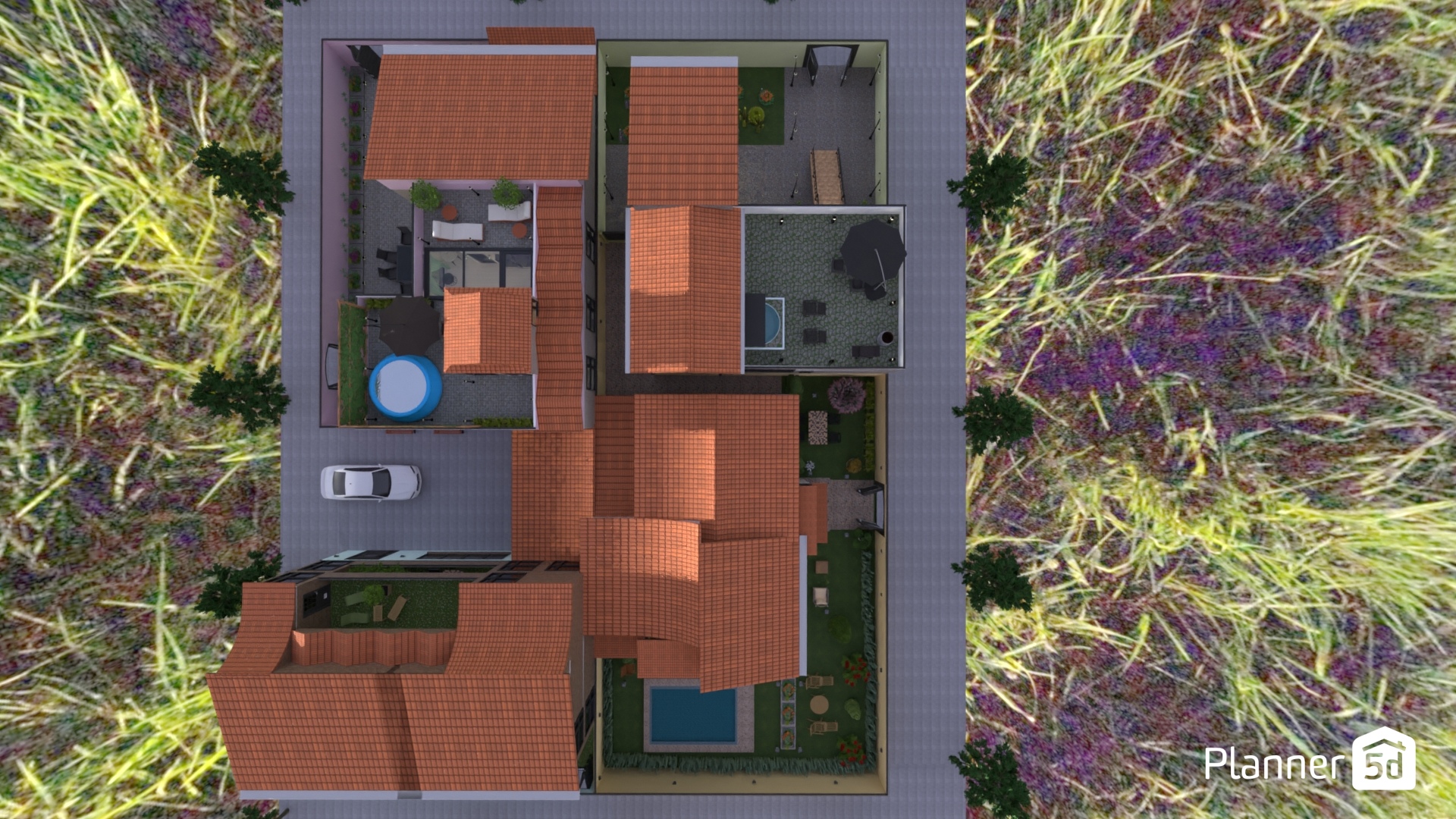 CASERIO DE MONTAÑA #23656883 by Yolanda Infante Garrido