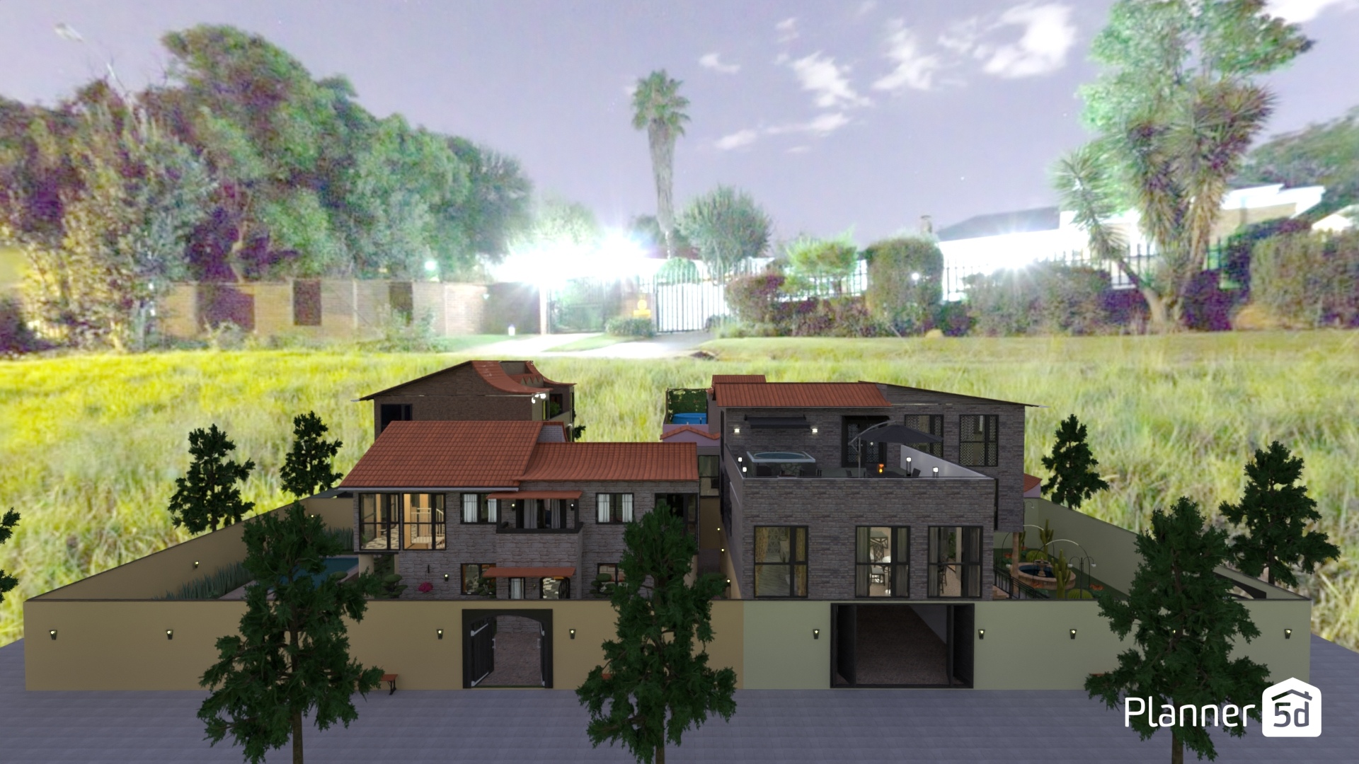 CASERIO DE MONTAÑA #23656807 by Yolanda Infante Garrido