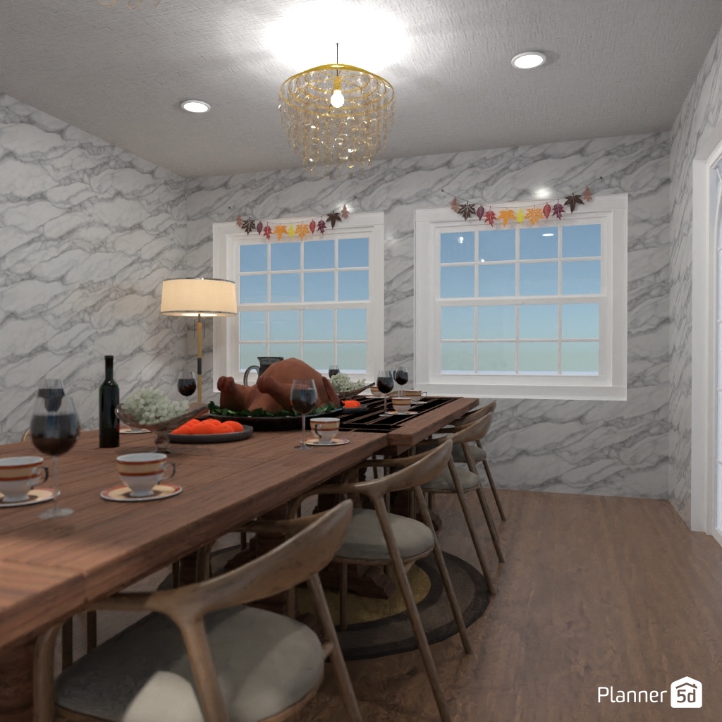 DB: Thanksgiving Day - room shell copy #23456163 by Editors Choice