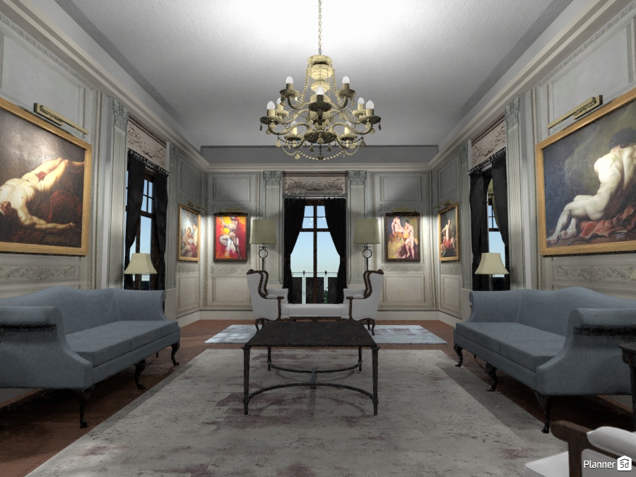 Drawing room #2618794 by Ricardo Barros