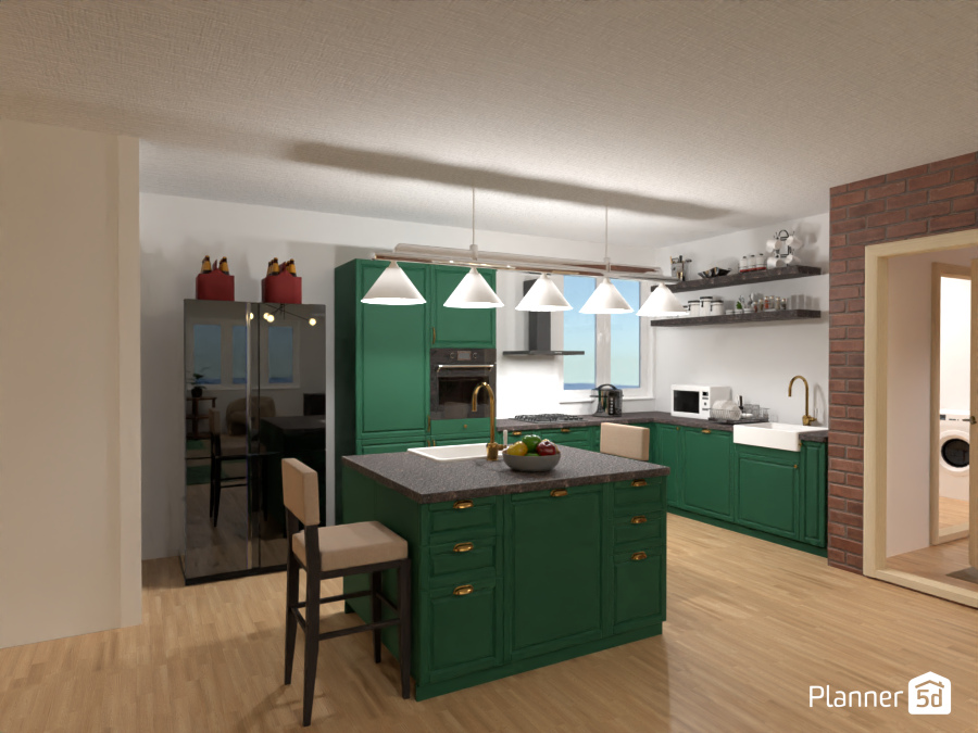 Kitchen #10160464 by Ellen