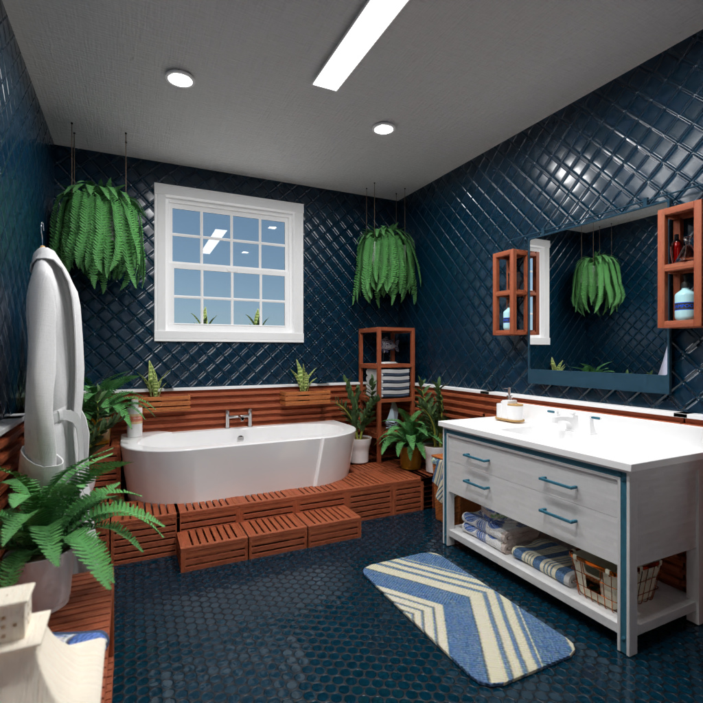 Nautical bathroom #12250846 by Editors Choice